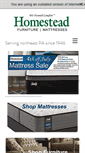 Mobile Screenshot of homesteadfurn.com